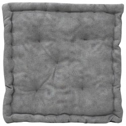 Μαξιλάρι Cotton βαμβακερό γκρι 40x40x8cm Ε-2218 ΚΩΔ.15435 Μαξιλάρι Cotton βαμβακερό γκρι 40x40x8cm Ε-2218 ΚΩΔ.15435