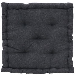 Μαξιλάρι Cotton βαμβακερό γκρι σκούρο 40x40x8cm Ε-2218 ΚΩΔ.15434 Μαξιλάρι Cotton βαμβακερό γκρι σκούρο 40x40x8cm Ε-2218 ΚΩΔ.15434