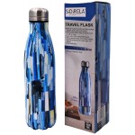 Θερμός Travel flask ανοξείδωτος 500ml πολύχρωμο 5,5x26,5cm Ε-4609 ΚΩΔ.15420