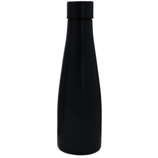 Θερμός Cool μεταλλικός σε μαύρο χρώμα 7,3x24,5cm 500ml Ε-4610