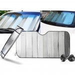 Ηλιοπροστασία αυτοκινήτου ασημί 70x140cm 54655 ΚΩΔ.15003