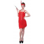 Στολή ενηλίκων Τσαρλεστον κόκκινο one size 5016 ΚΩΔ.13897