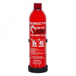 Πυροσβεστήρας αφρού σπρέι μιας χρήσης 750ml κόκκινο 007911 ΚΩΔ.16961