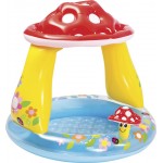 Πισίνα φουσκωτή Mushroom Baby πολύχρωμο 102x89cm 57114 ΚΩΔ.17004