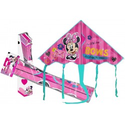 Αετός τριγωνικός polyester Minnie 99x70cm ροζ 3-2497