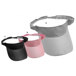 Καπέλο Visor cotton μαύρο δ 20cm 42-3088