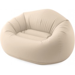 Φουσκωτή πολυθρόνα Intex μπεζ 137x127x74cm 66505 ΚΩΔ.17012