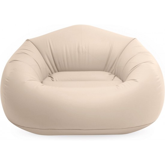 Φουσκωτή πολυθρόνα Intex μπεζ 137x127x74cm 66505 ΚΩΔ.17012