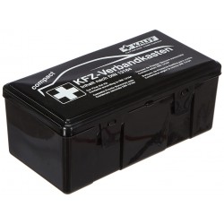 kit πρώτων βοηθειών αυτοκινήτου πιστοποιημένο 21,8x11x9cm μαύρο DIN13164 ΚΩΔ.16960
