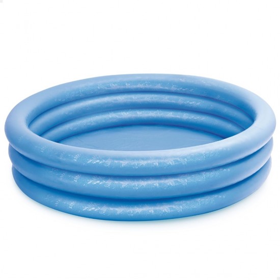 Πισίνα φουσκωτή crystal blue pool γαλάζιο 581lit 168x38cm 58446 ΚΩΔ.17003