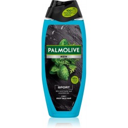 Palmolive s/gel Αφρόλουτρο γαλάζιο men sport 220ml 06-00067 ΚΩΔ.16737