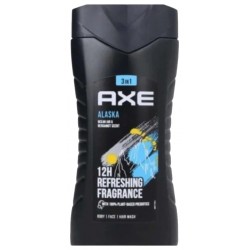 Axe body-face-hair wash 250ml 3in1 Alaska μαύρο 12-00317 ΚΩΔ.16722