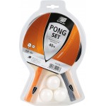 Σετ ρακέτες 2 με 3 μπαλάκια ping pong πολύχρωμο 97230 5446 ΚΩΔ.17049