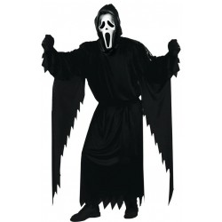 Scream στολή ενηλίκων μαύρο one size 89164 ΚΩΔ.34-855-0201