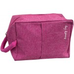 Νεσεσέρ polyester ροζ 30x13x15cm 07-950-0074