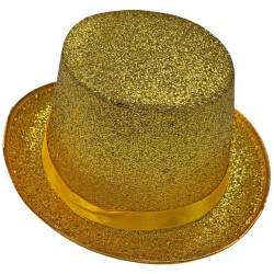 Καπέλο με glitter χρυσό 29x11cm 3530 ΚΩΔ.16159