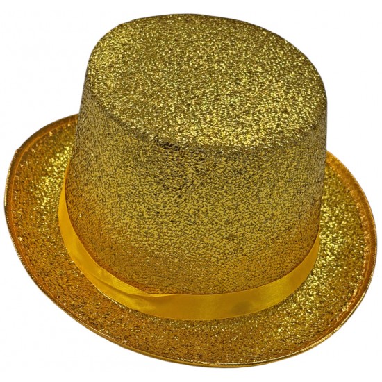 Καπέλο με glitter χρυσό 29x11cm 3530 ΚΩΔ.16159