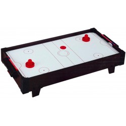 Air hockey επιτραπέζιο ξύλινο με μπαταρία 75x37x16cm ηλικία 5+ καφέ ΚΩΔ.16236