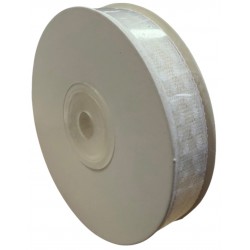 Δαντέλα πουά μπεζ ivouar 15mm x 22,86m M3119 ΚΩΔ.16891