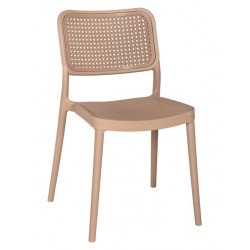 Πολυθρόνα Πολυπροπυλενίου μπεζ 55x47x82cm CH-24142-CA ΚΩΔ.16002