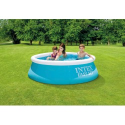 Πισίνα Intex Easy set γαλάζιο 880lt 183x51cm 28101 ΚΩΔ.17043