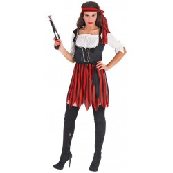 Στολή γυναικεία Πειρατίνα πολύχρωμο one size 5002 ΚΩΔ.16074