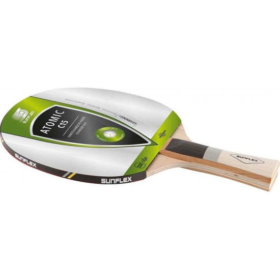 Ρακέτα ping pong Sunflex atomic S15 πολύχρωμο 97151 5389 10308 ΚΩΔ.17051